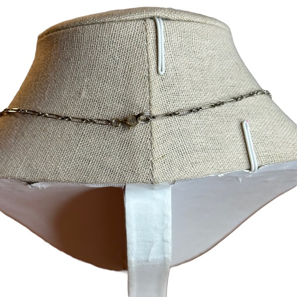 Tigers Eye Stone Sterling Silver 925 Necklace & Earring Matching Set - Picture 5 of 7